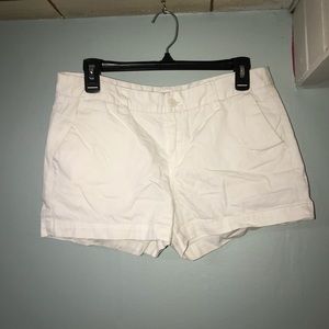 White Shorts